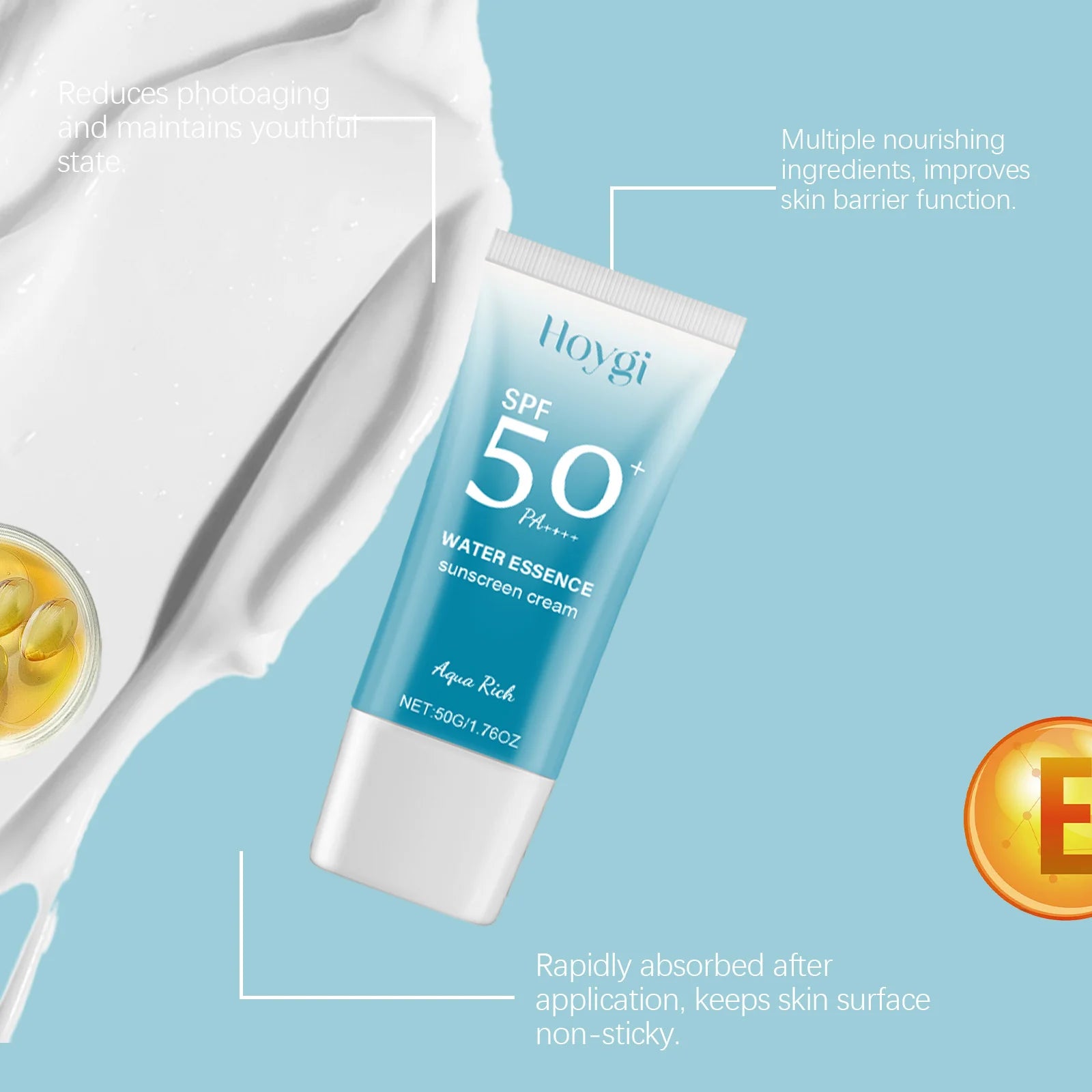 Hoygi SPF50 UV Protection Sunscreen Cream 50g