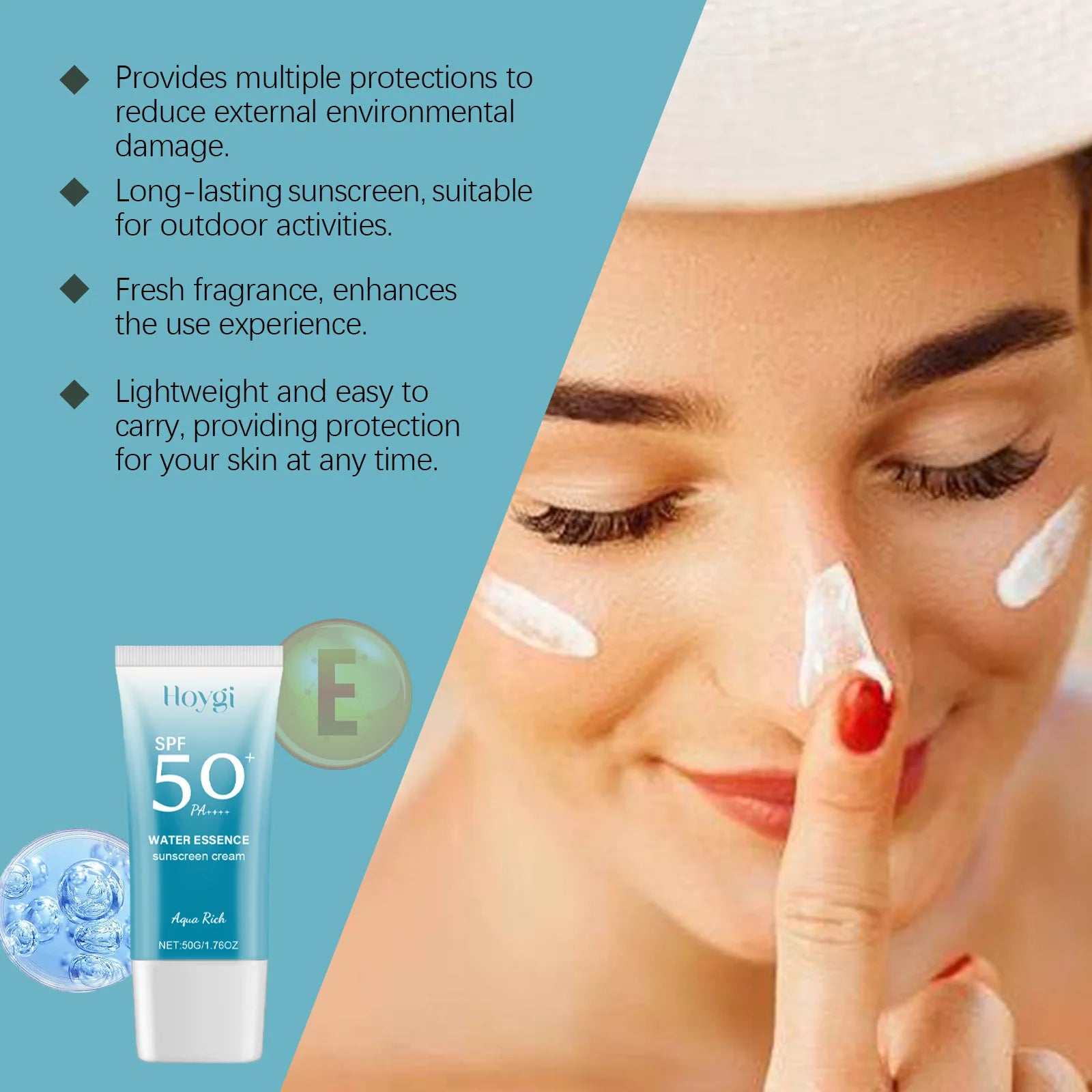 Hoygi SPF50 UV Protection Sunscreen Cream 50g