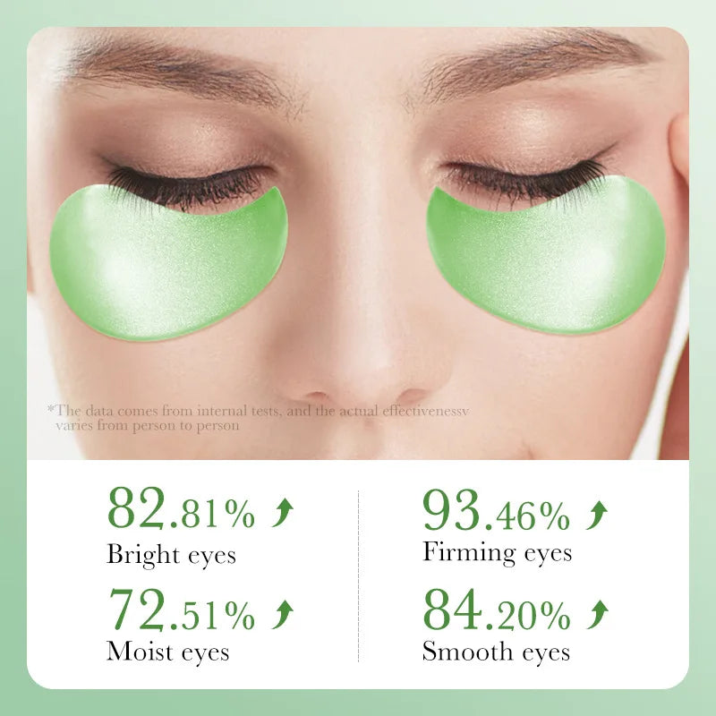 SADOER Collagen & Aloe Vera Eye Mask – 60 Pcs Dark Circle & Eye Bag Treatment