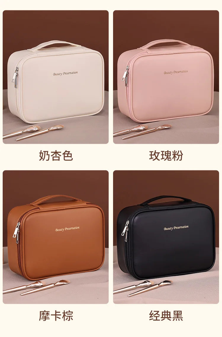 Women’s Cosmetic Bag – Large Capacity Travel Makeup Organizer