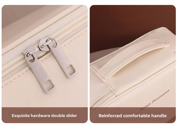 Women’s Cosmetic Bag – Large Capacity Travel Makeup Organizer