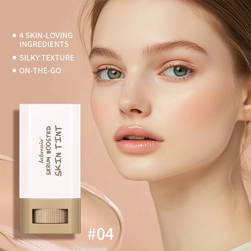 Serum-Infused Foundation Stick – High Coverage & Smooth Finish