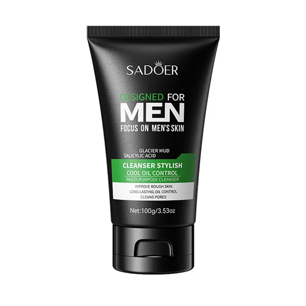 Men’s Skincare Set – Cream, Eye Cream, Cleanser, Sunscreen & Lip Balm