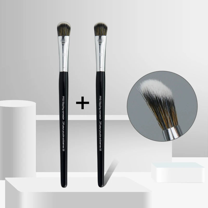 LOYBJ Foundation Brush – 47 Broom Head Liquid & Concealer Makeup Tool