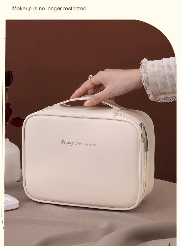 Women’s Cosmetic Bag – Large Capacity Travel Makeup Organizer