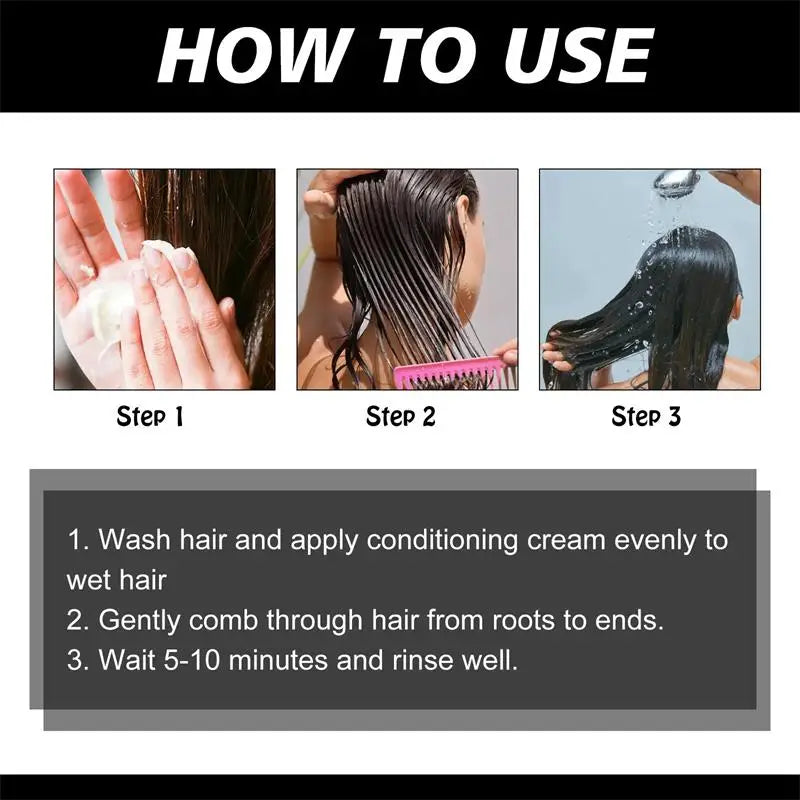 Magical Keratin Hair Mask – 5-Second Repair & Deep Nourishing Treatment