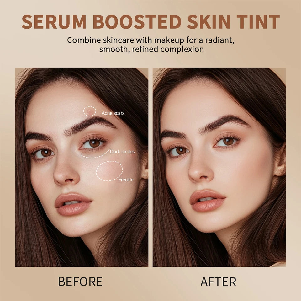Serum-Infused Foundation Stick – High Coverage & Smooth Finish