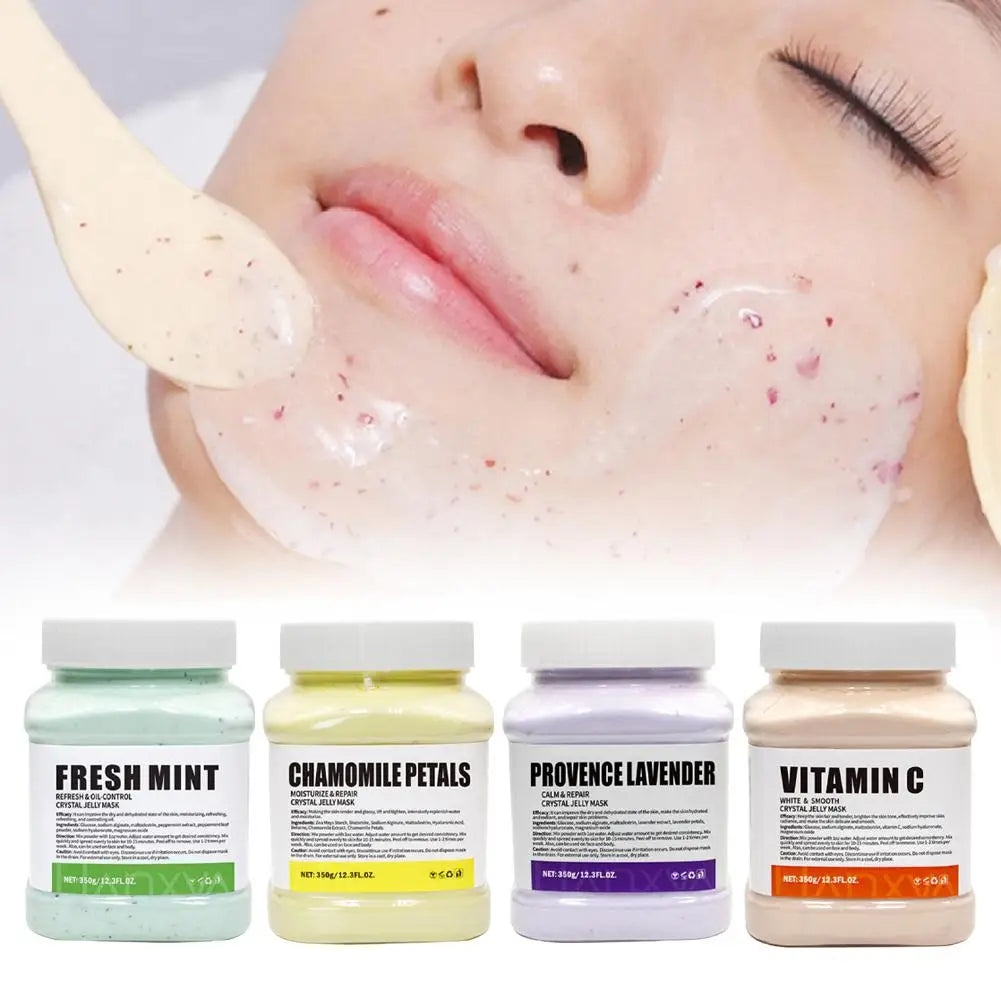Professional Rose Jelly Mask – Hydrating Peel-Off Face Powder
