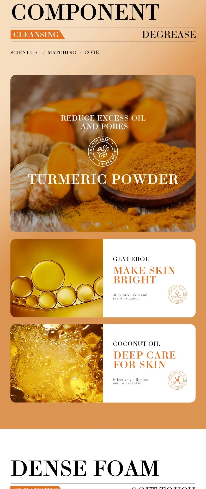 Handmade Turmeric Soap – Brightening & Deep-Cleansing Body Bar