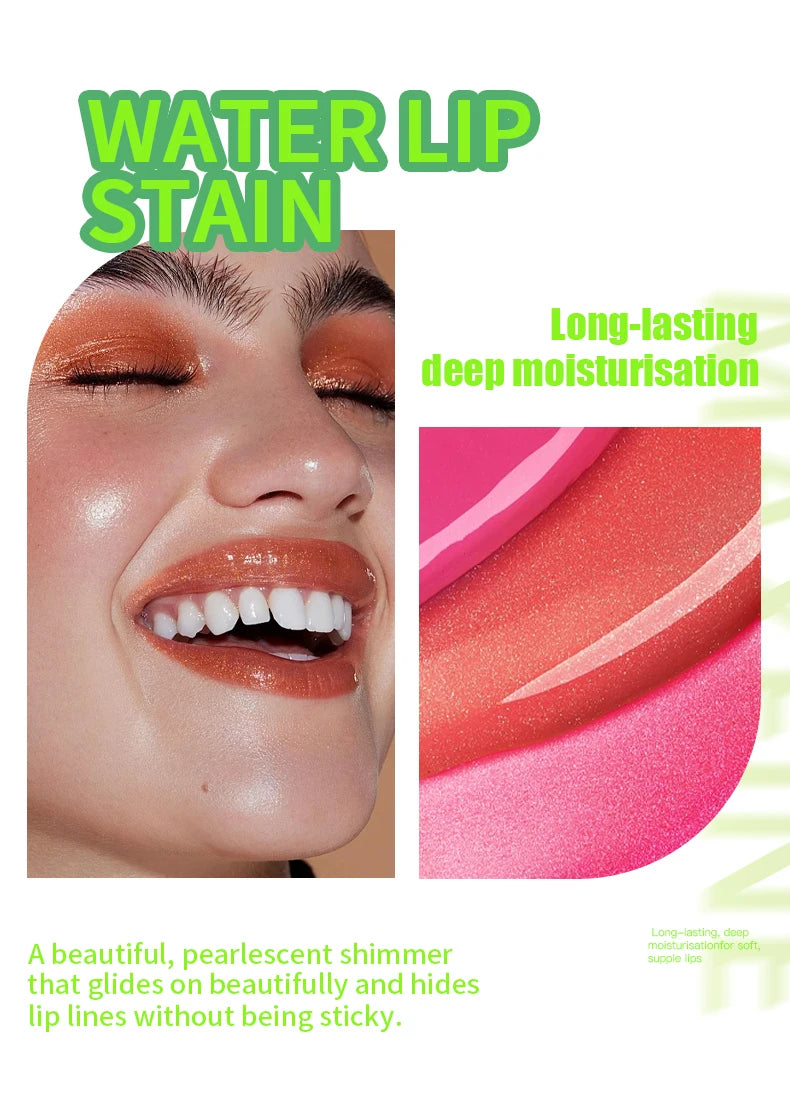6-Tone Moisturizing Lip Gloss – Luminous Transparent Lip Enhancer