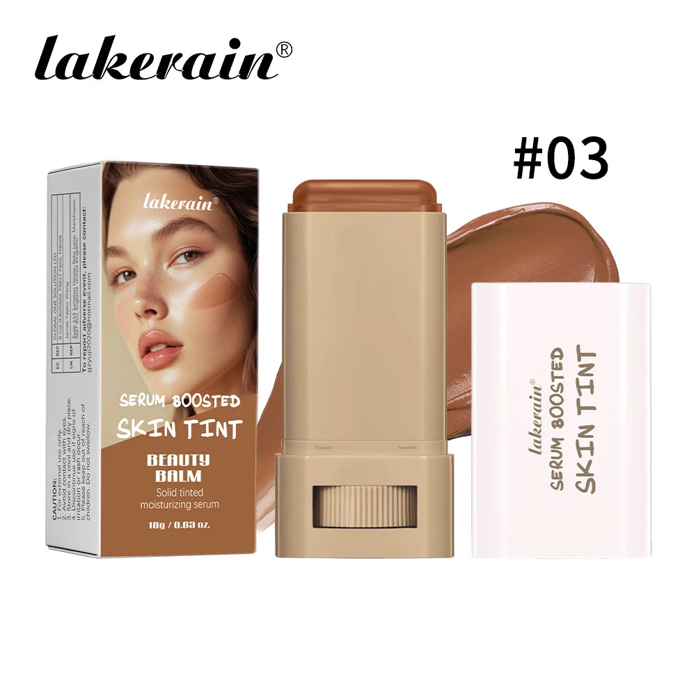 Serum-Infused Foundation Stick – High Coverage & Smooth Finish