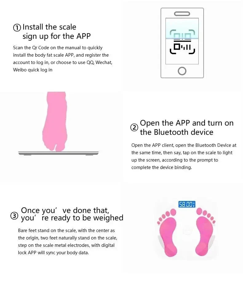 Smart App-Connected Weight Scale