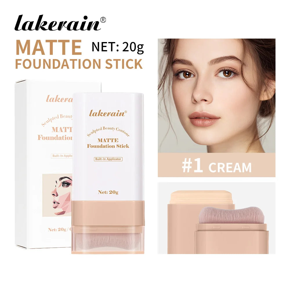 Serum-Infused Foundation Stick – High Coverage & Smooth Finish