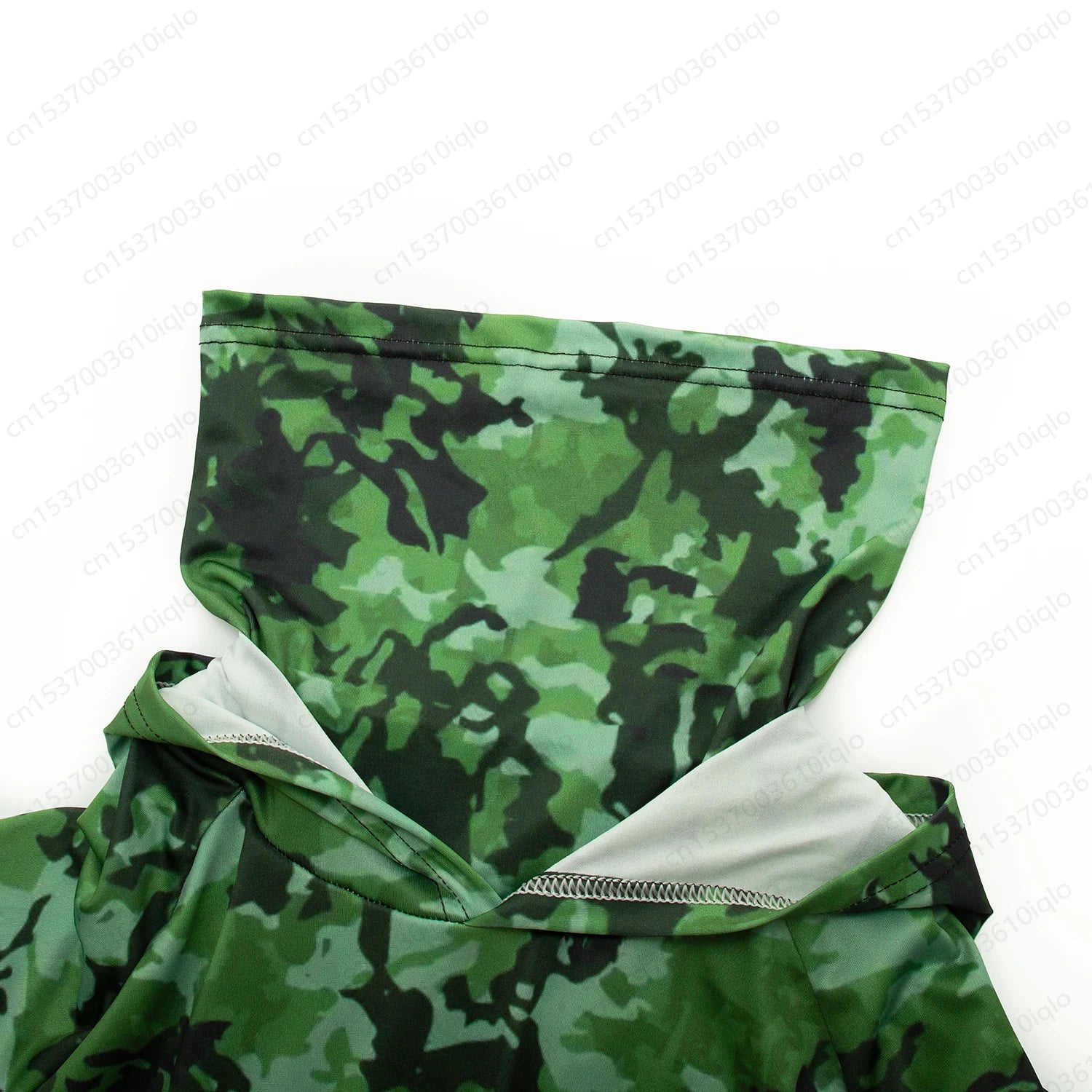 HUK Men’s Hooded Fishing Shirt – UPF 50+ Camouflage Long Sleeve