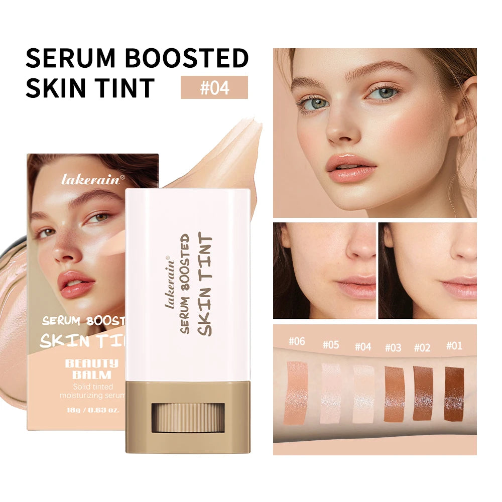 Serum-Infused Foundation Stick – High Coverage & Smooth Finish