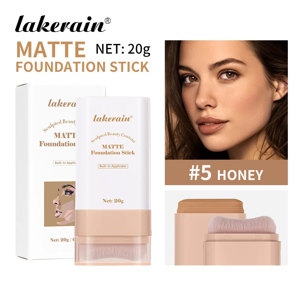 Serum-Infused Foundation Stick – High Coverage & Smooth Finish