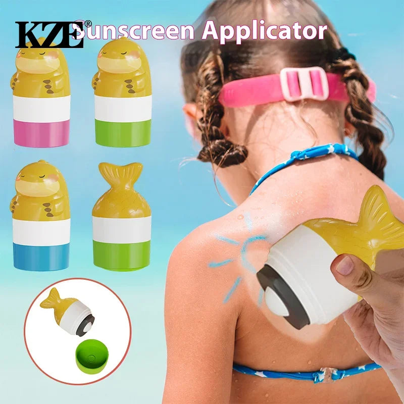 Refillable Sunscreen Roll-On Bottle – 100ml Travel Dispenser
