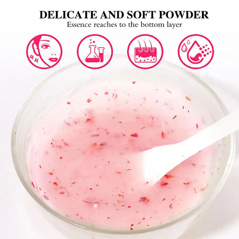 Professional Rose Jelly Mask – Hydrating Peel-Off Face Powder