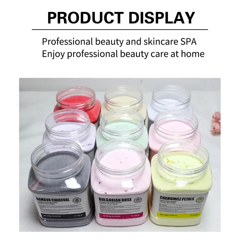 Professional Rose Jelly Mask – Hydrating Peel-Off Face Powder