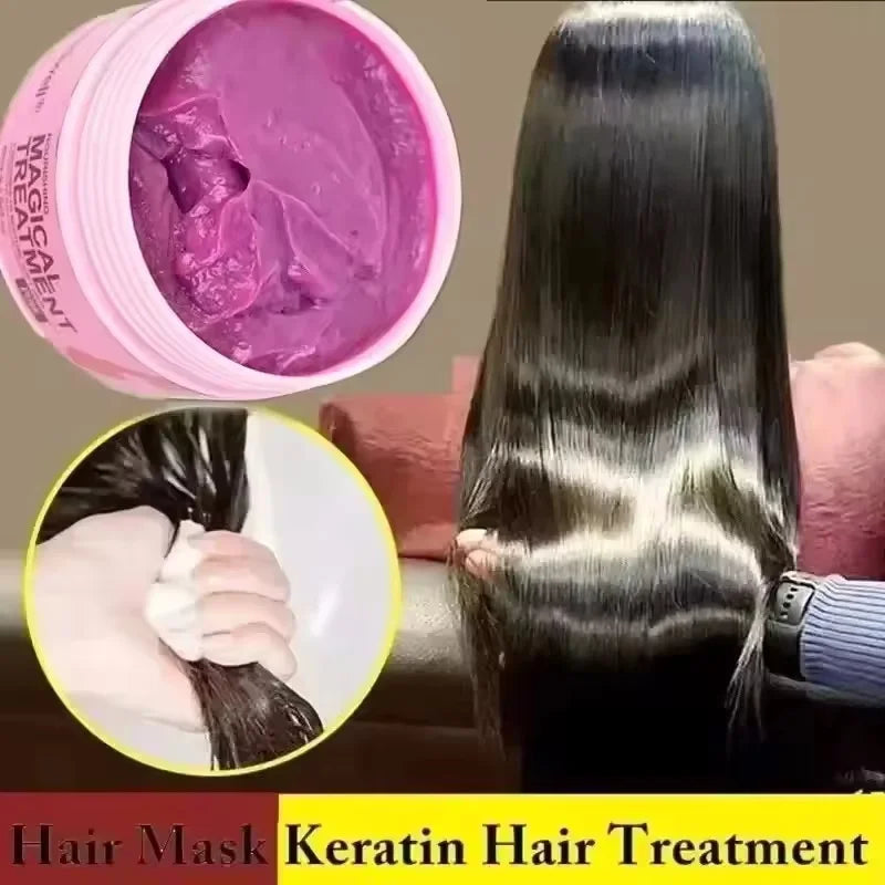 Magical Keratin Hair Mask – 5-Second Repair & Deep Nourishing Treatment