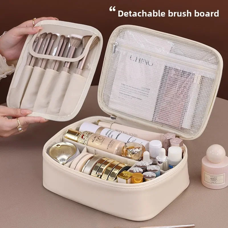 Women’s Cosmetic Bag – Large Capacity Travel Makeup Organizer