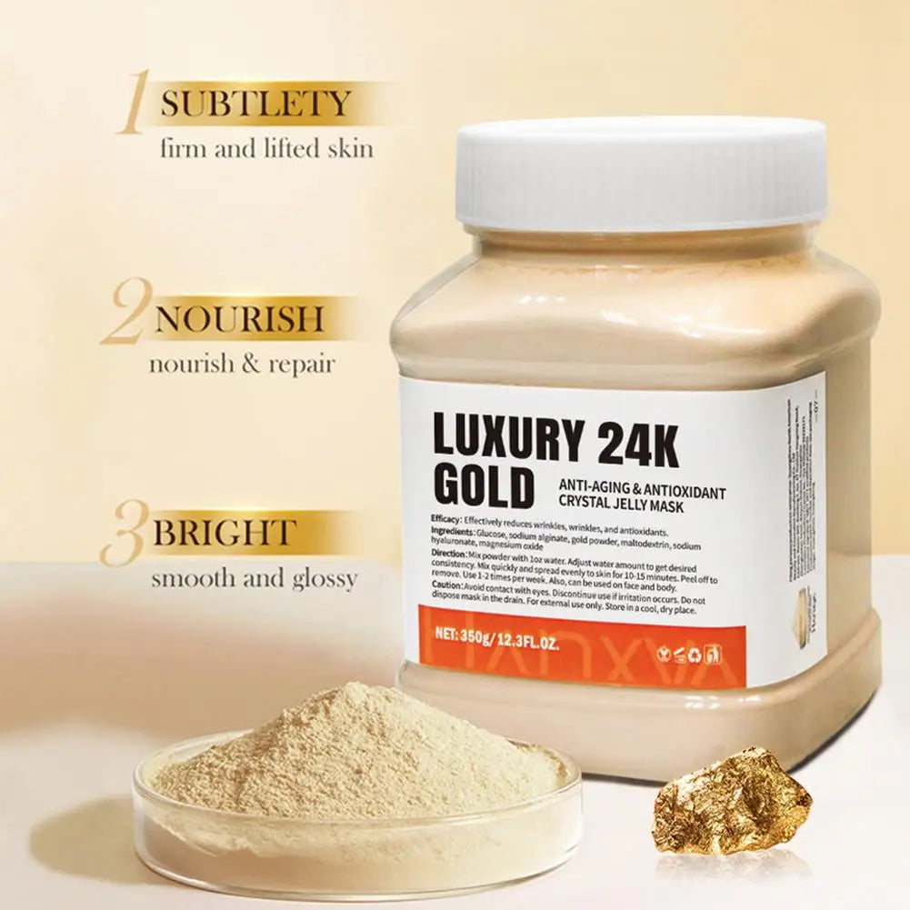 Professional Rose Jelly Mask – Hydrating Peel-Off Face Powder