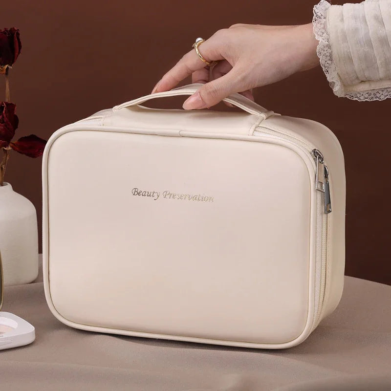 Women’s Cosmetic Bag – Large Capacity Travel Makeup Organizer