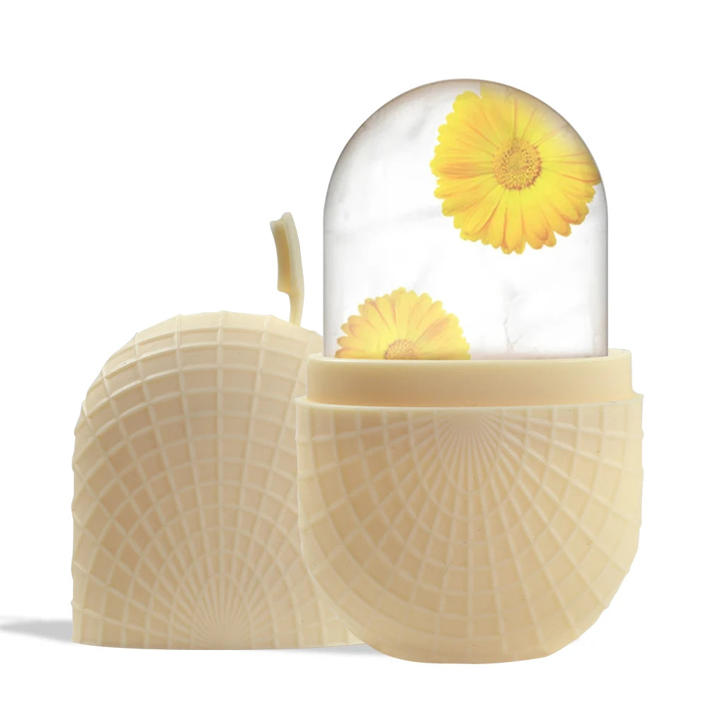 Face & Eye Ice Roller – Reusable Silicone Skin Care Tool