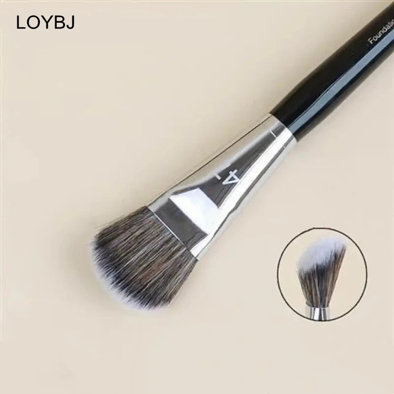 LOYBJ Foundation Brush – 47 Broom Head Liquid & Concealer Makeup Tool