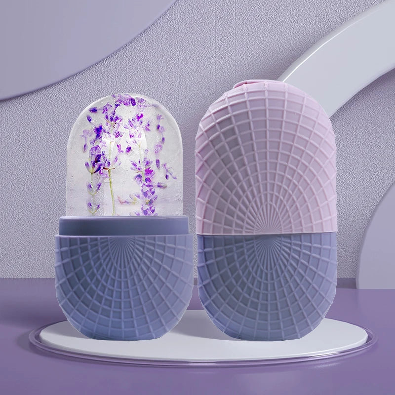 Face & Eye Ice Roller – Reusable Silicone Skin Care Tool